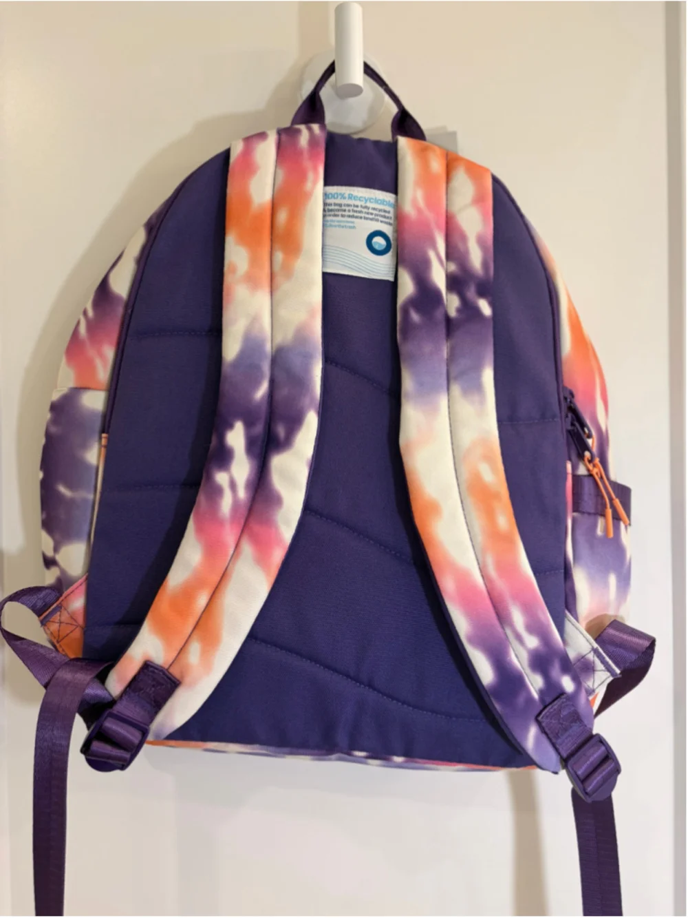 Ecotech Logan Tie-Dye Recyclable Backpack - NWT
